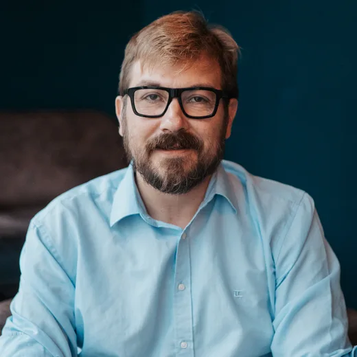 Xavier Deloffre, fondateur de l’agence Facem Web, dans les bureaux d’Arras