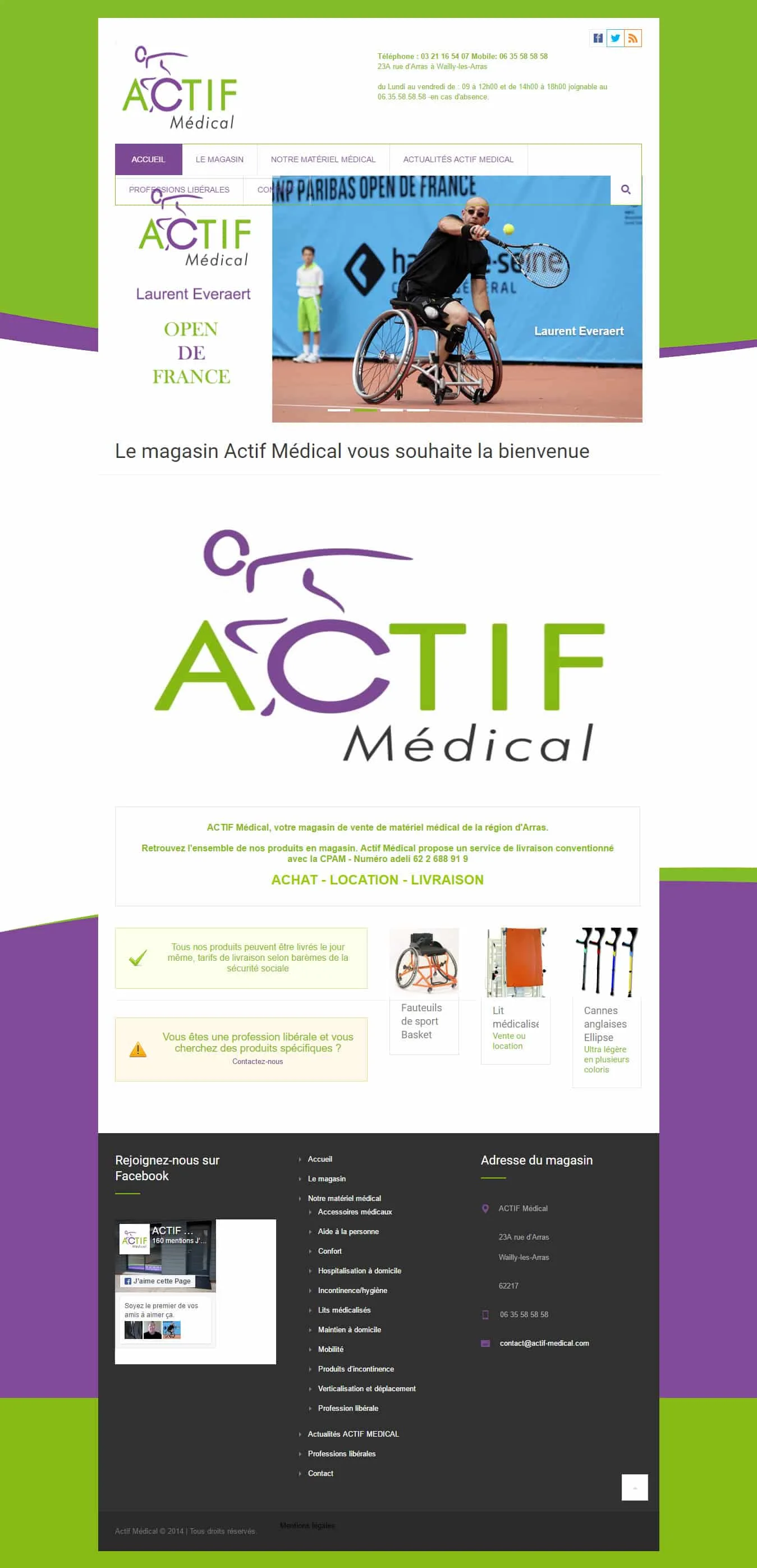 materiel medical paramedical