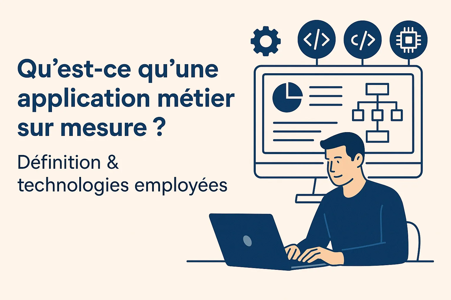 application métier sur mesure
