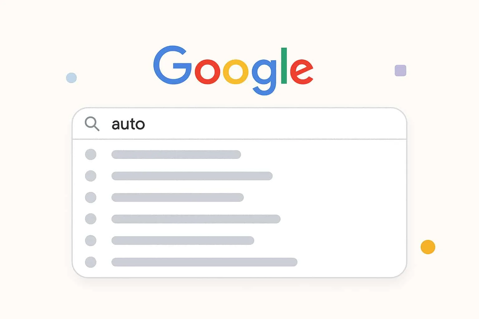 autocompletion google et seo