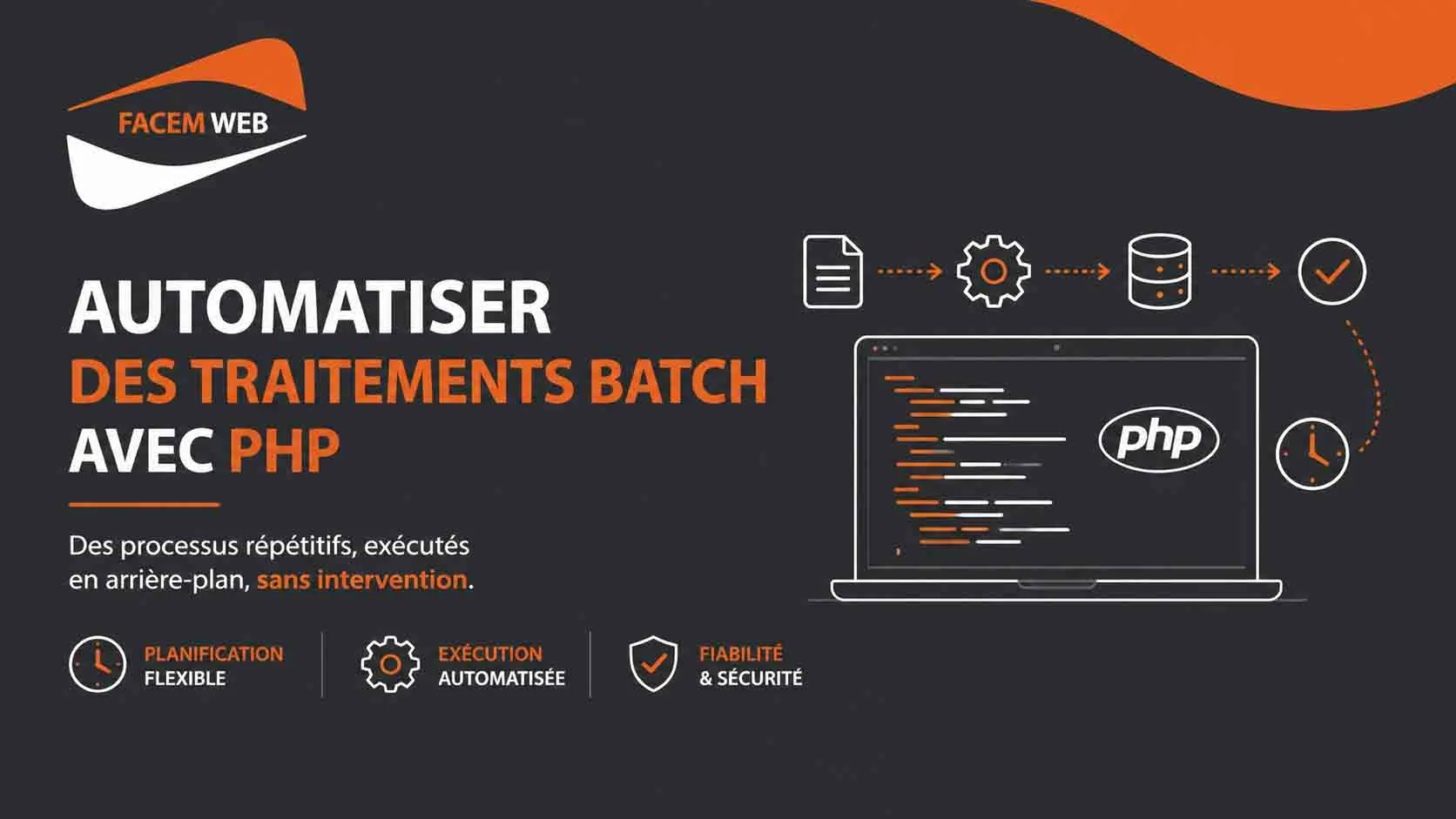 automatiser traitement batch avec php