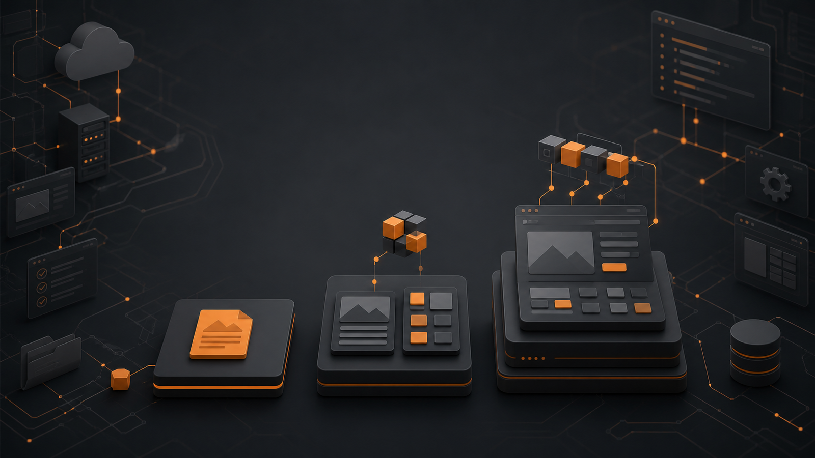 Comparaison des approches techniques pour construire un site web