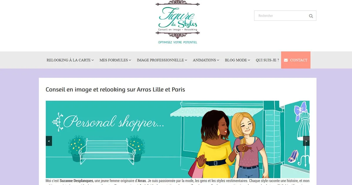 refonte de site internet conseil en image
