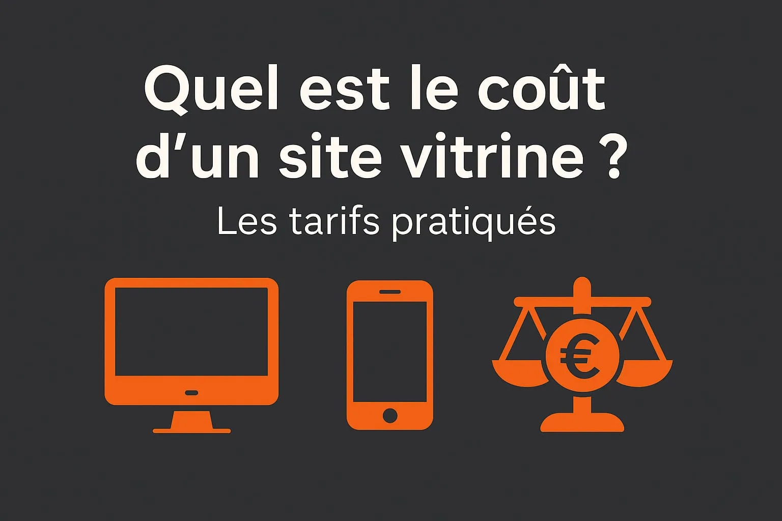 cout site vitrine