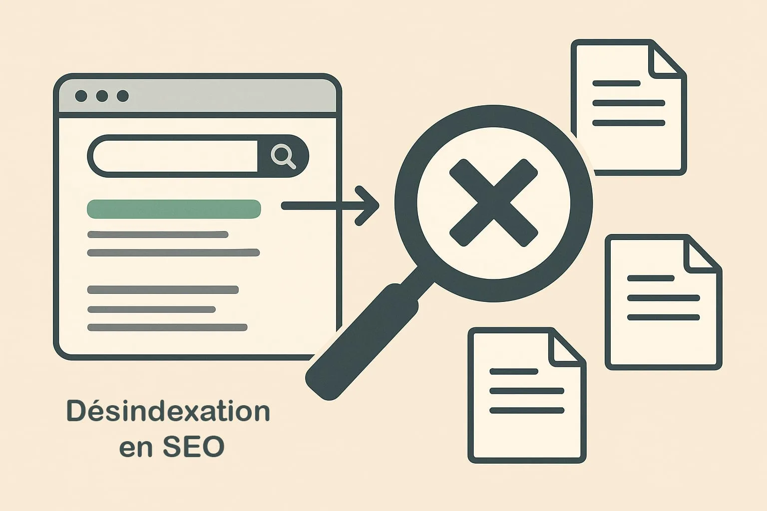 desindexation seo