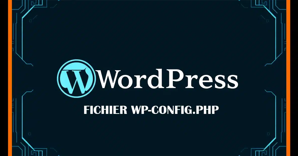 fichier wp config wordpress