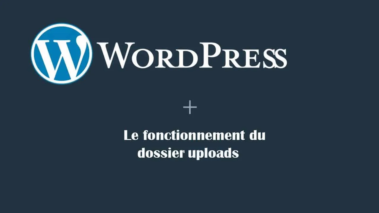 fonctionnement dossier uploads wordpress