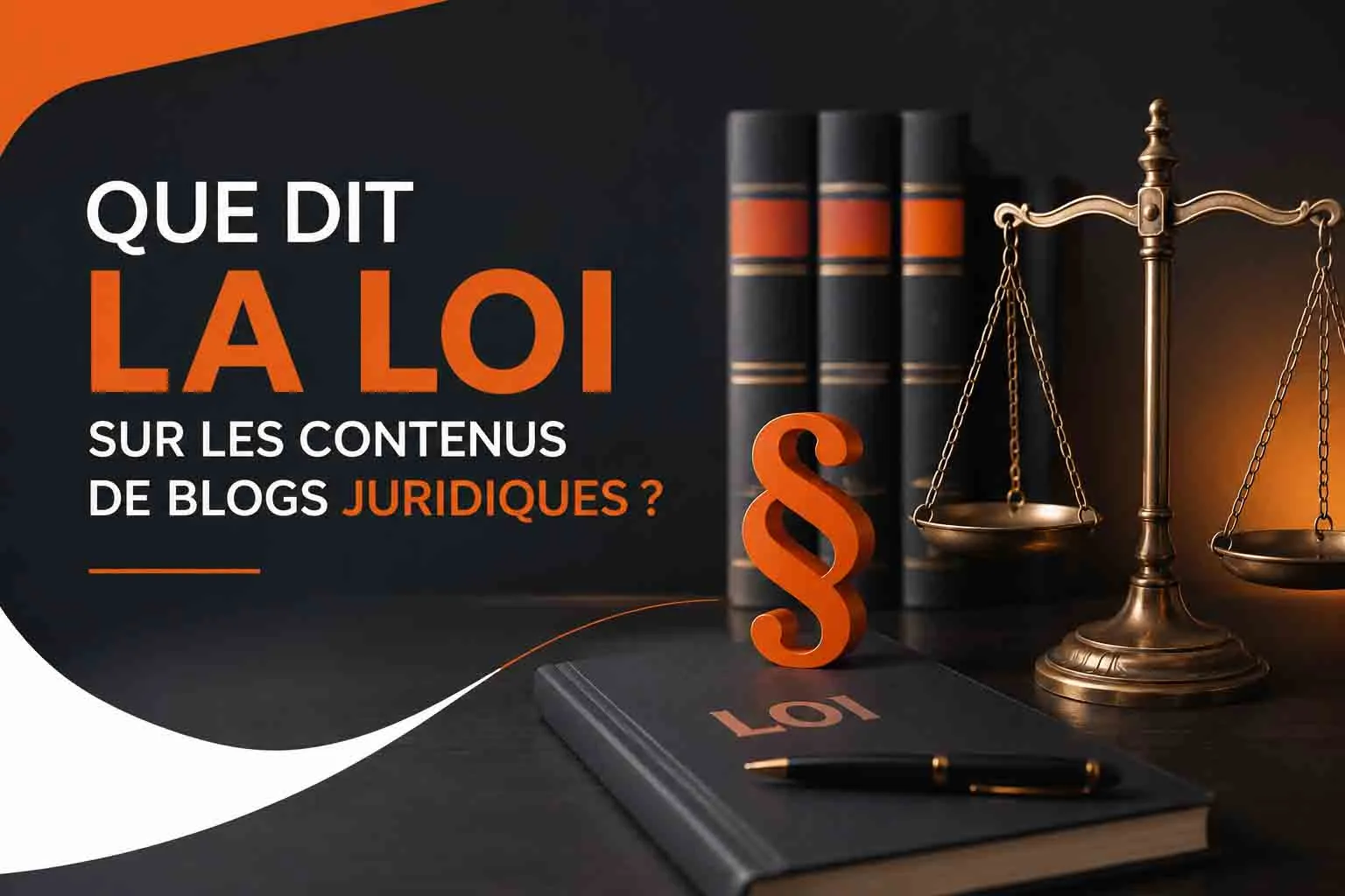 loi contenu blog juridique