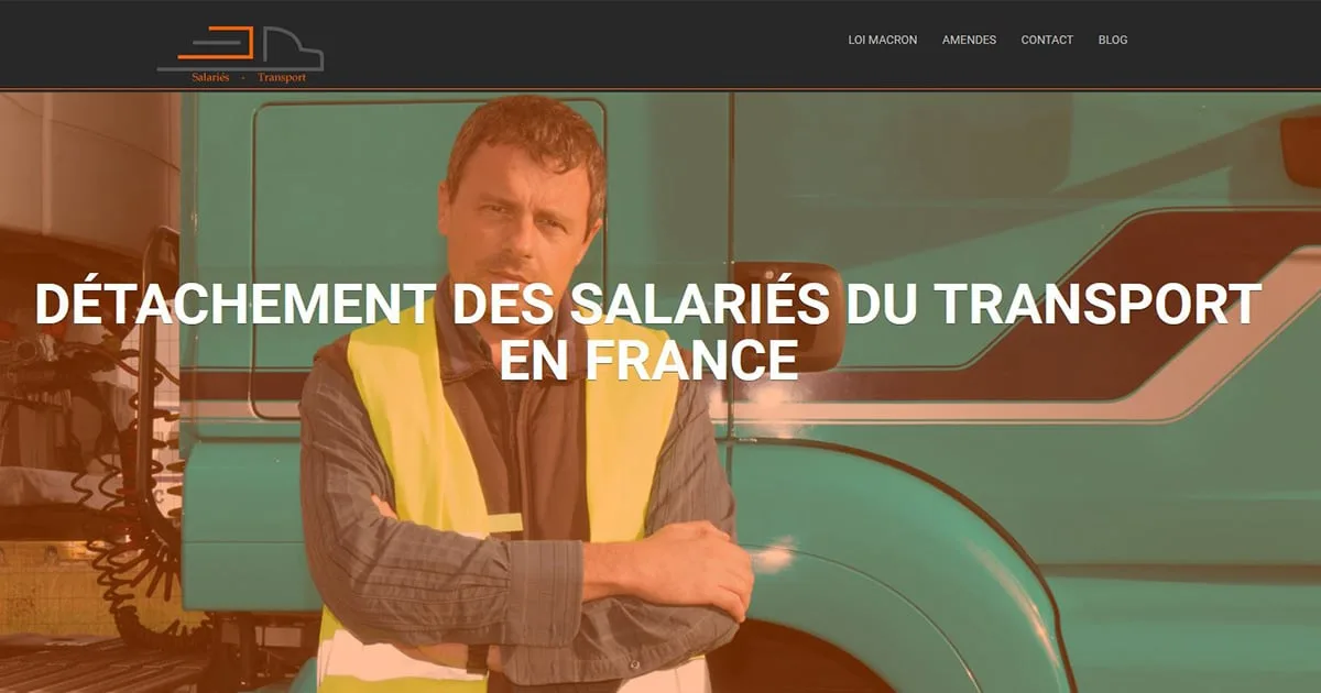 site one page sur la loi macron