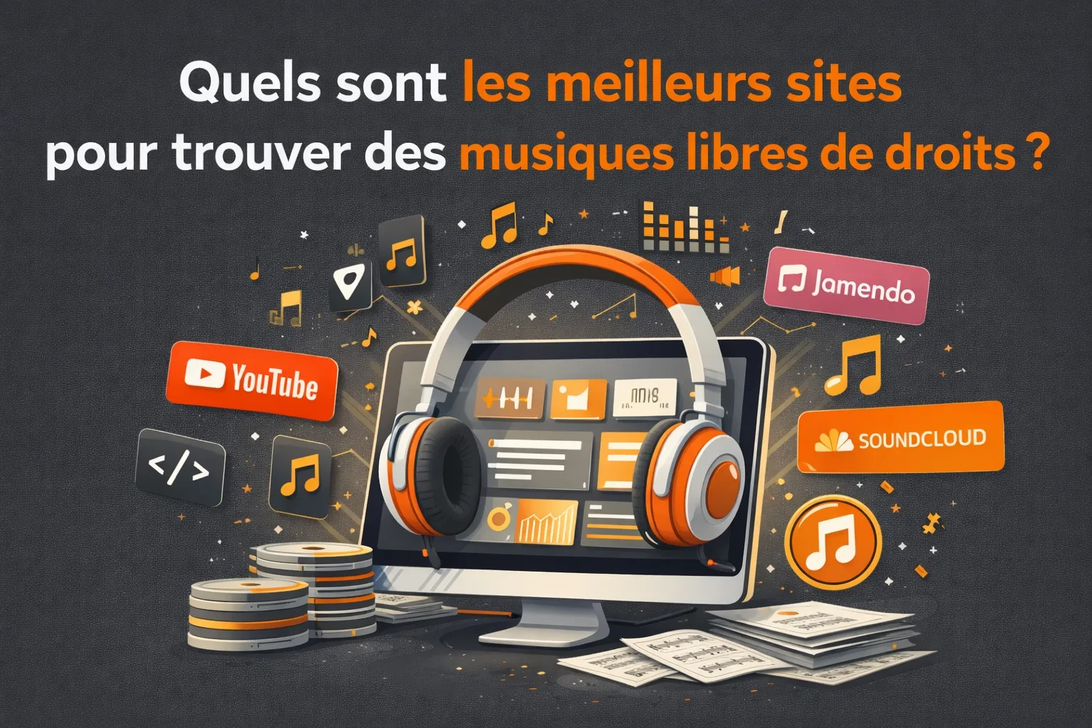meilleurs sites pour trouver des musiques libres de droit
