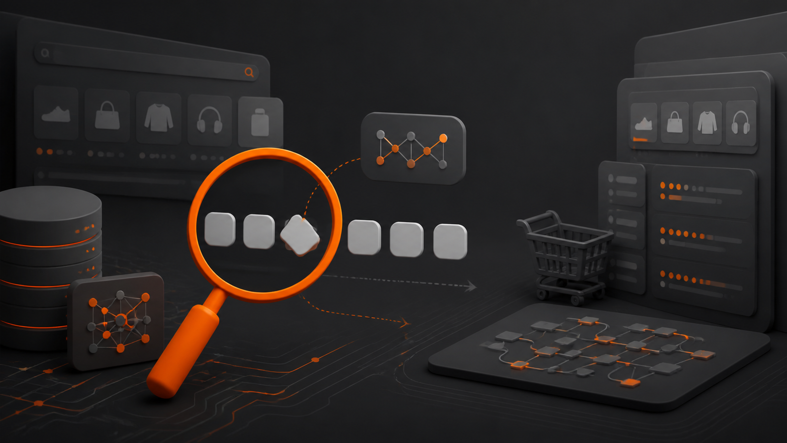 Recherche de produits dans le catalogue d'une boutique en ligne