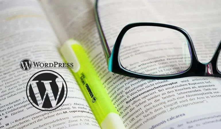 option réglages lecture wordpress