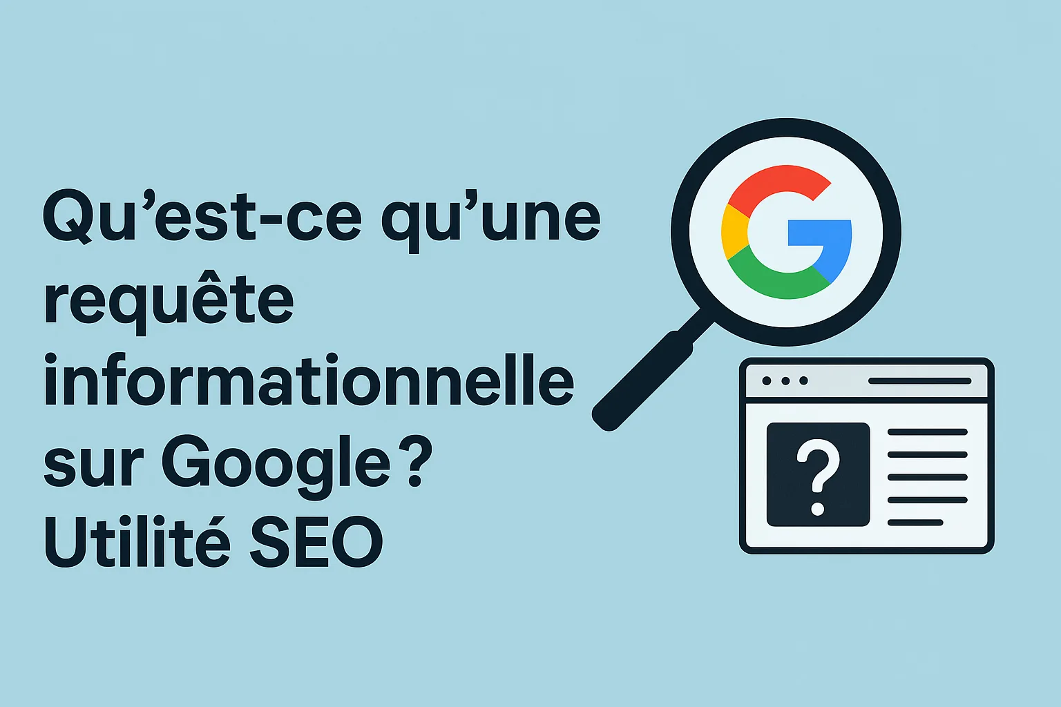 requete informationnelle google