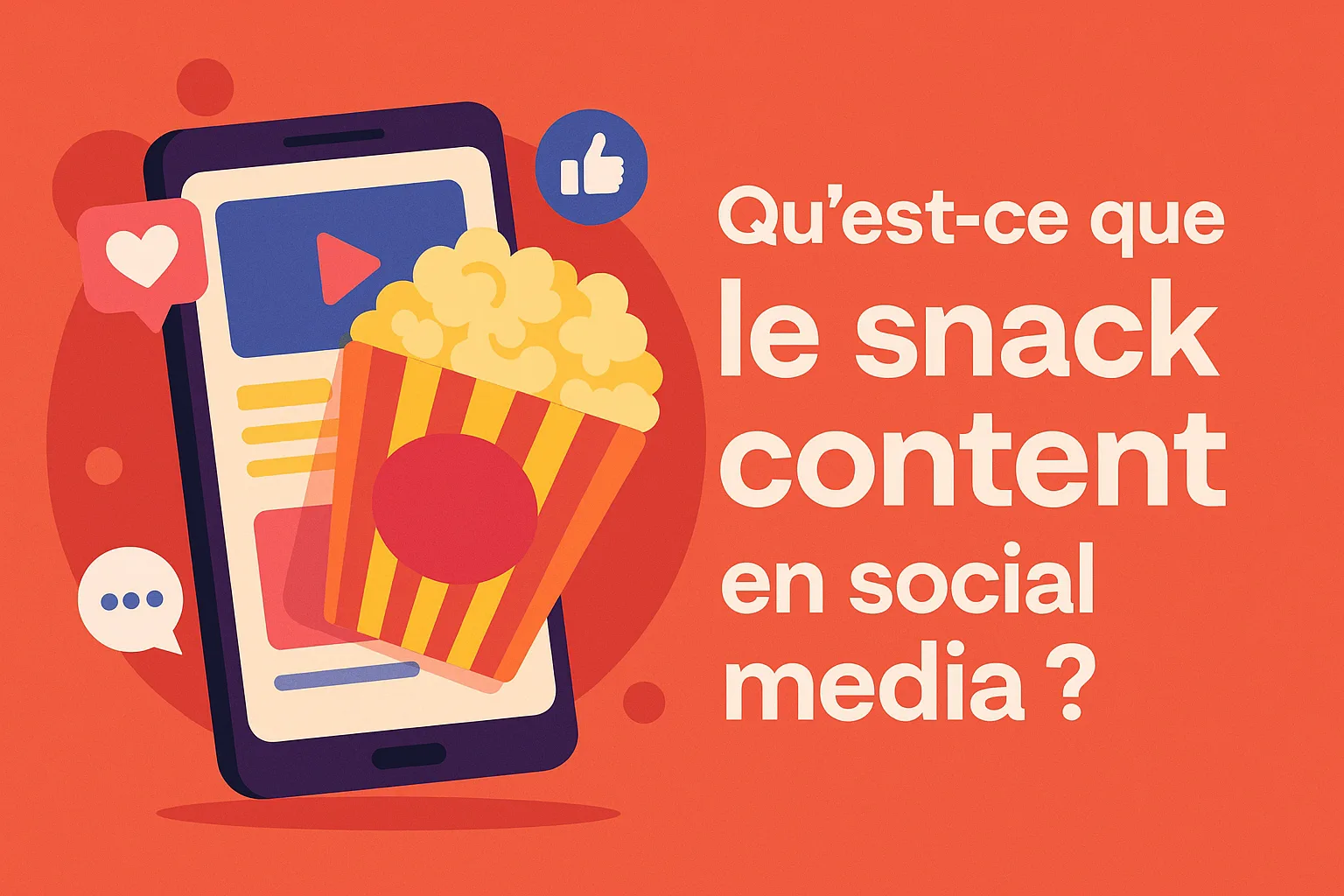 snack content social media