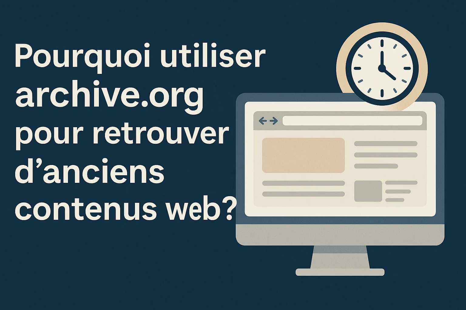 utiliser archive org