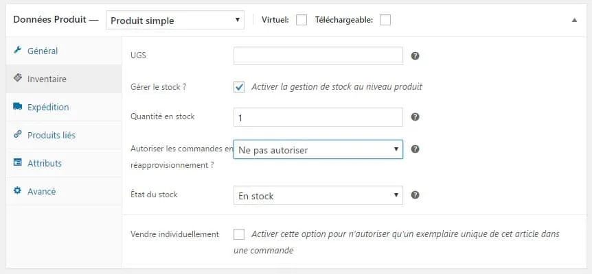 ajouter tarif produit woocommerce