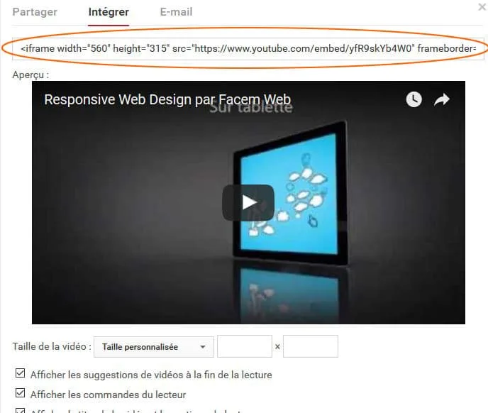 description builder