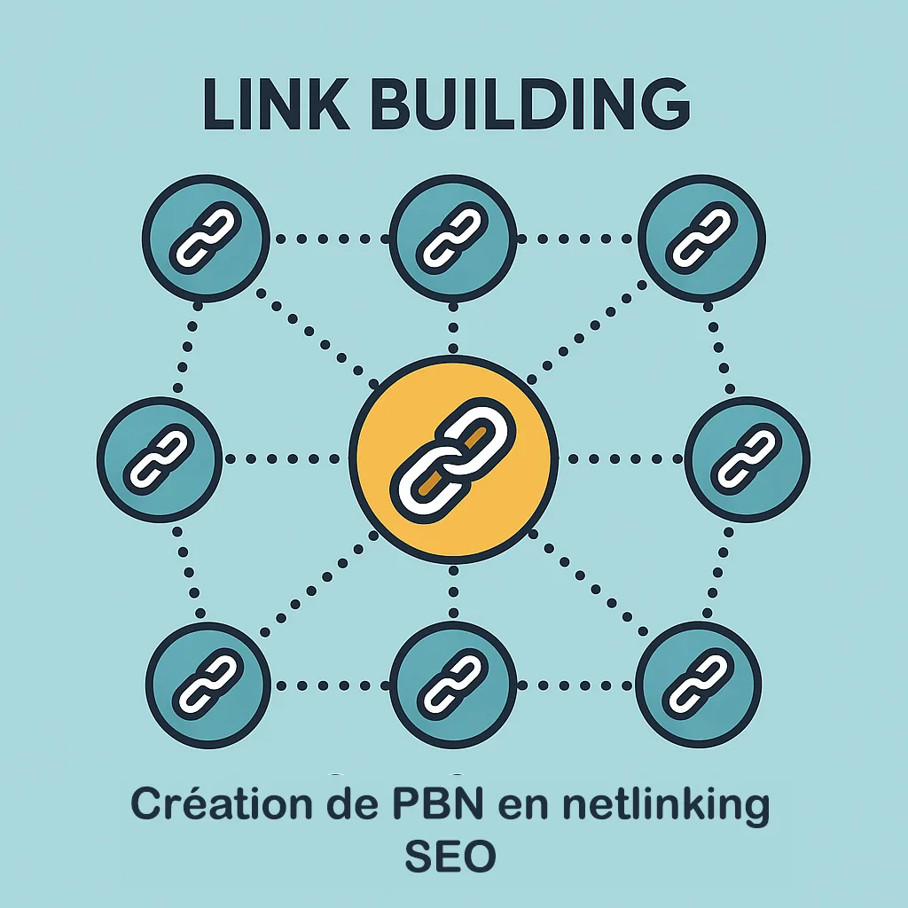 Création de PBN en netlinking SEO