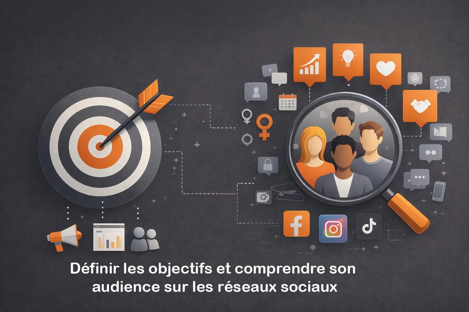 Définir les objectifs contenus reseaux sociaux