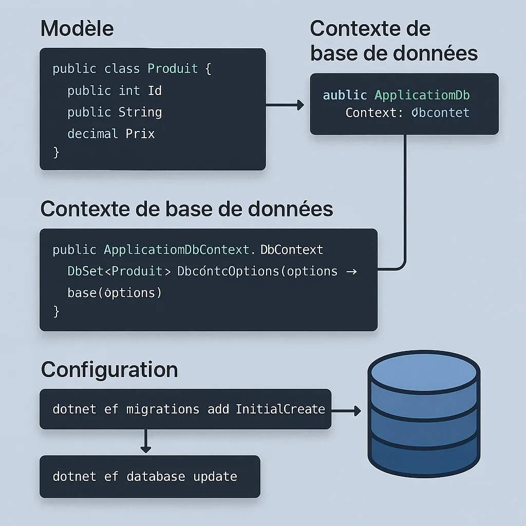La connexion à une base de données avec Entity Framework Core