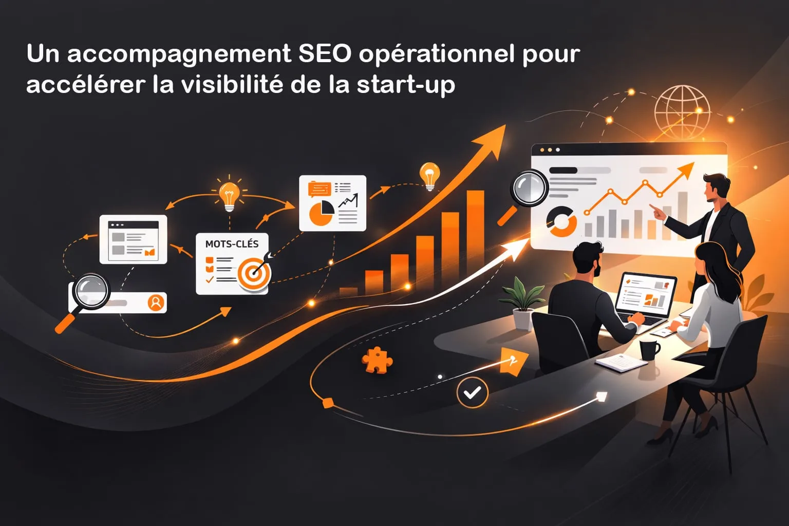 accompagnement seo operationnel start up