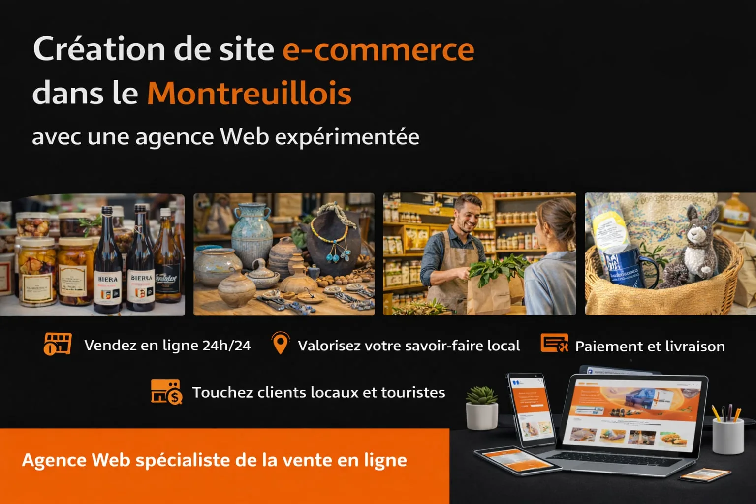 Création de site e-commerce à Montreuil-sur-Mer