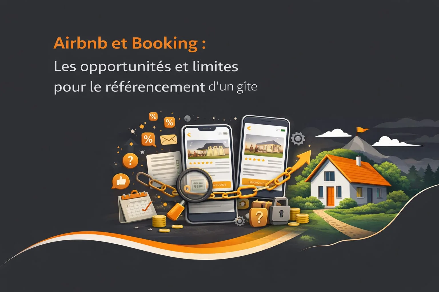 Airbnb et Booking dans le référencement d'un gîte