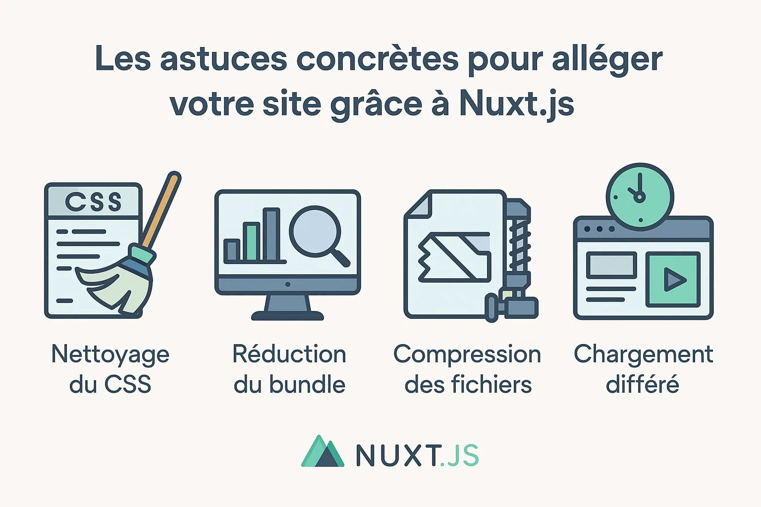 Alléger un site Internet développé avec Nuxt.js