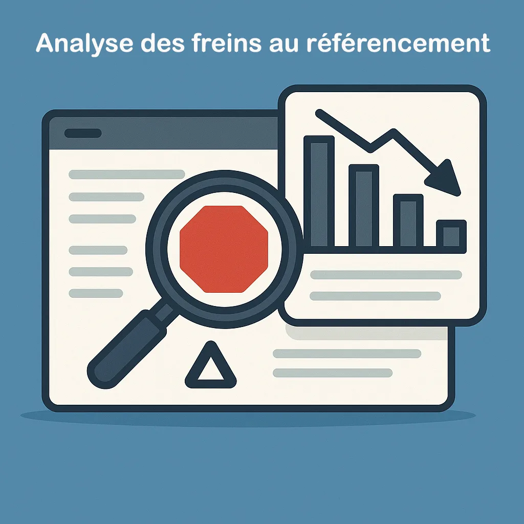 Analyse des freins au référencement naturel d'un site