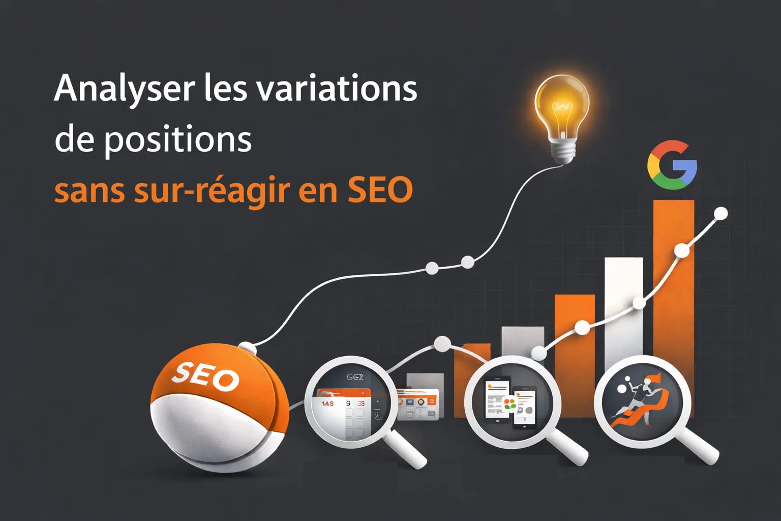 Analyse des variations de positions SEO sans surréagir
