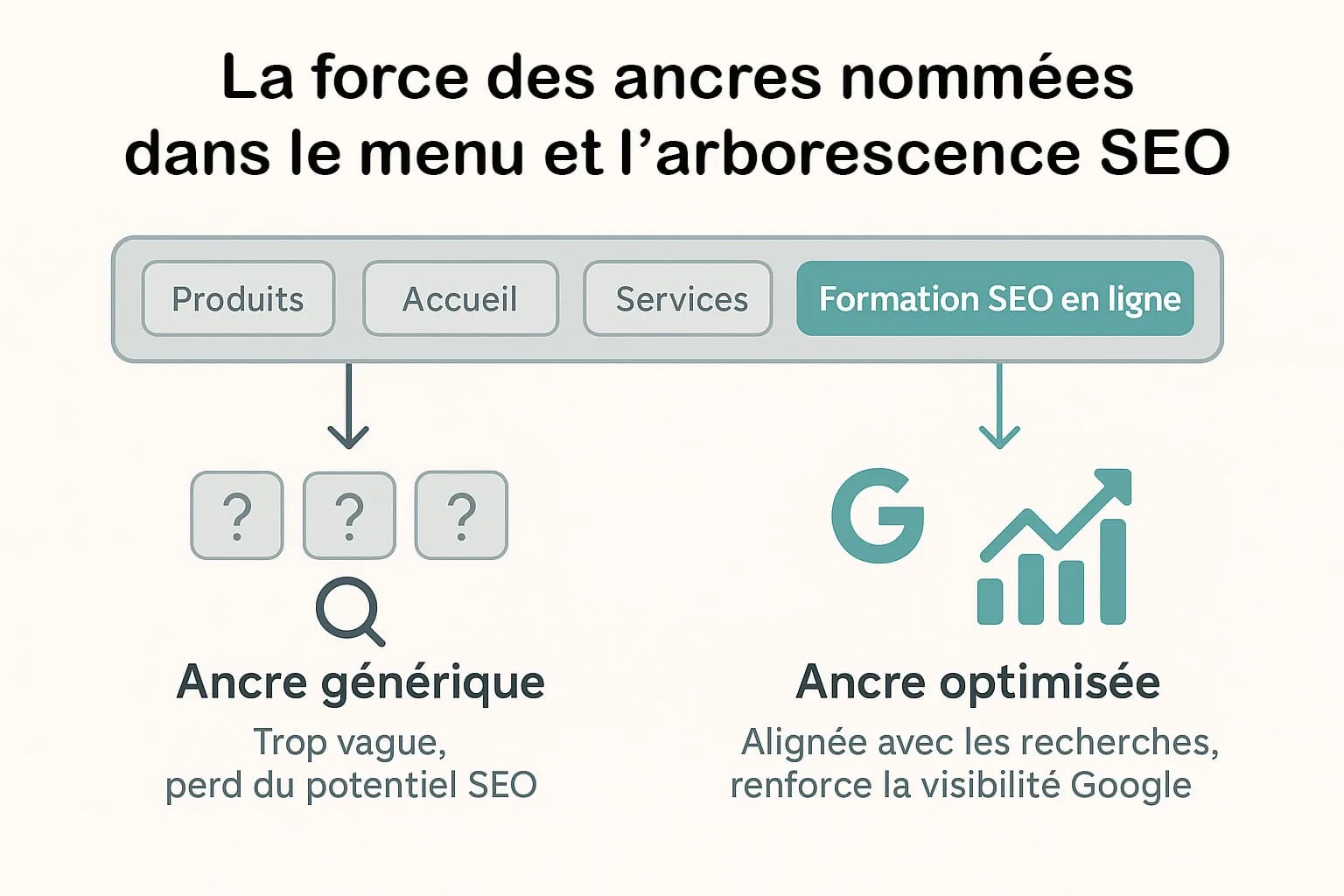 Ancres nommées et arborescence sémantique d'un site