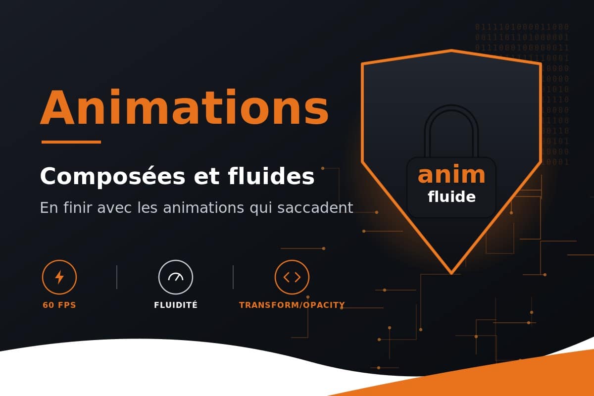 Animation fluide et performante optimisées sur un site Internet