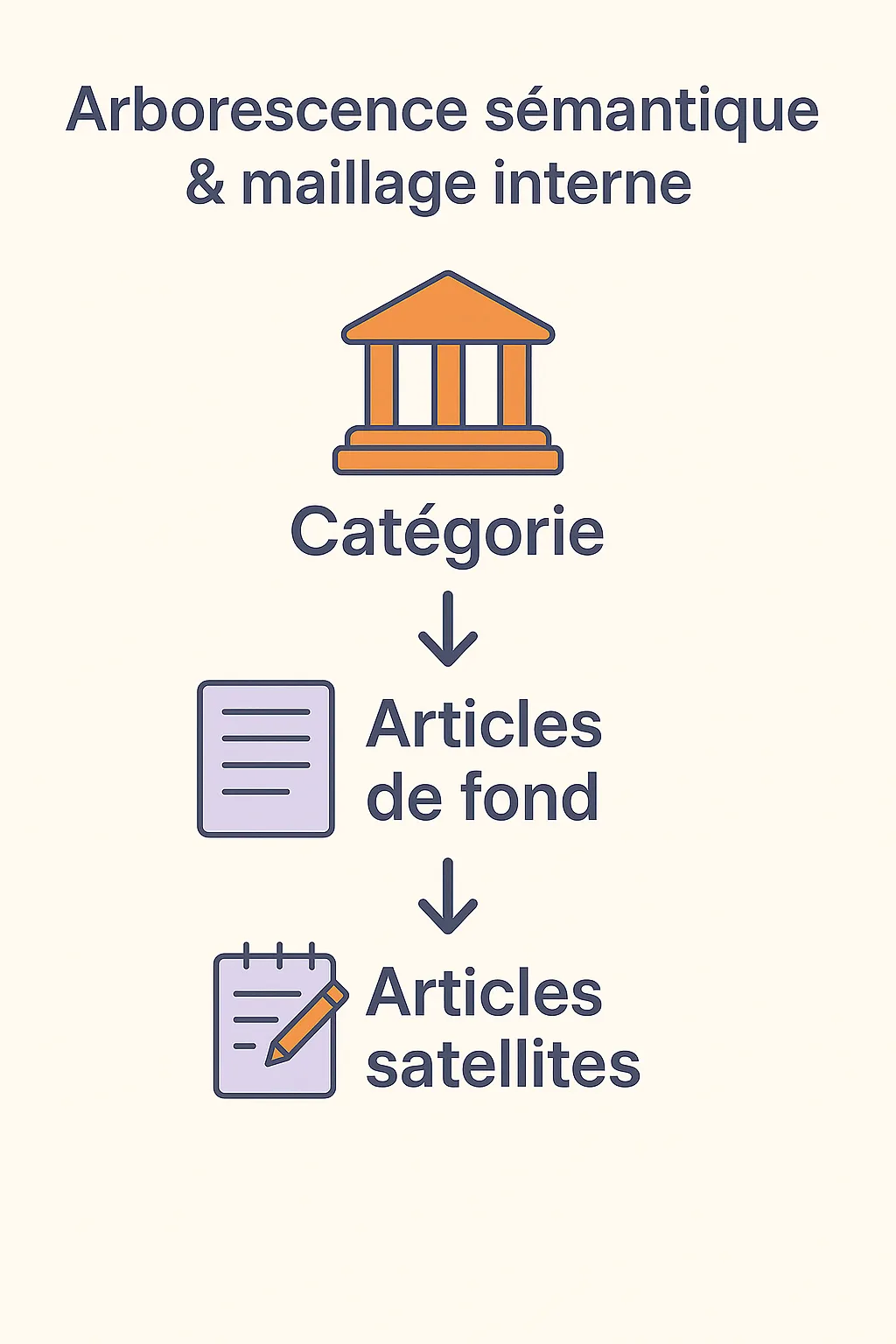 arborescence semantique et maillage interne
