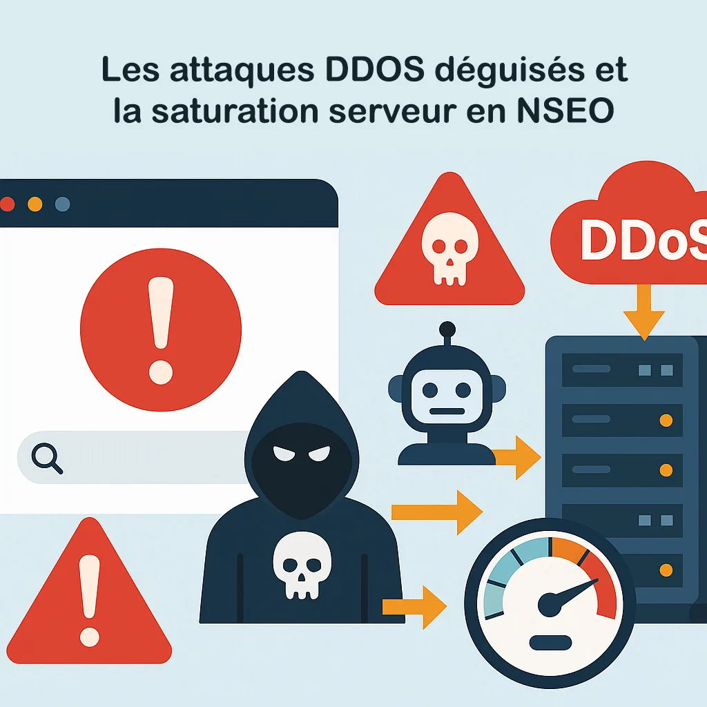 attaques DDOS déguisés et saturation serveur