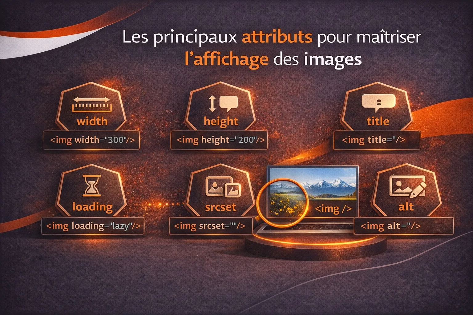 attributs maitrise affichage des images
