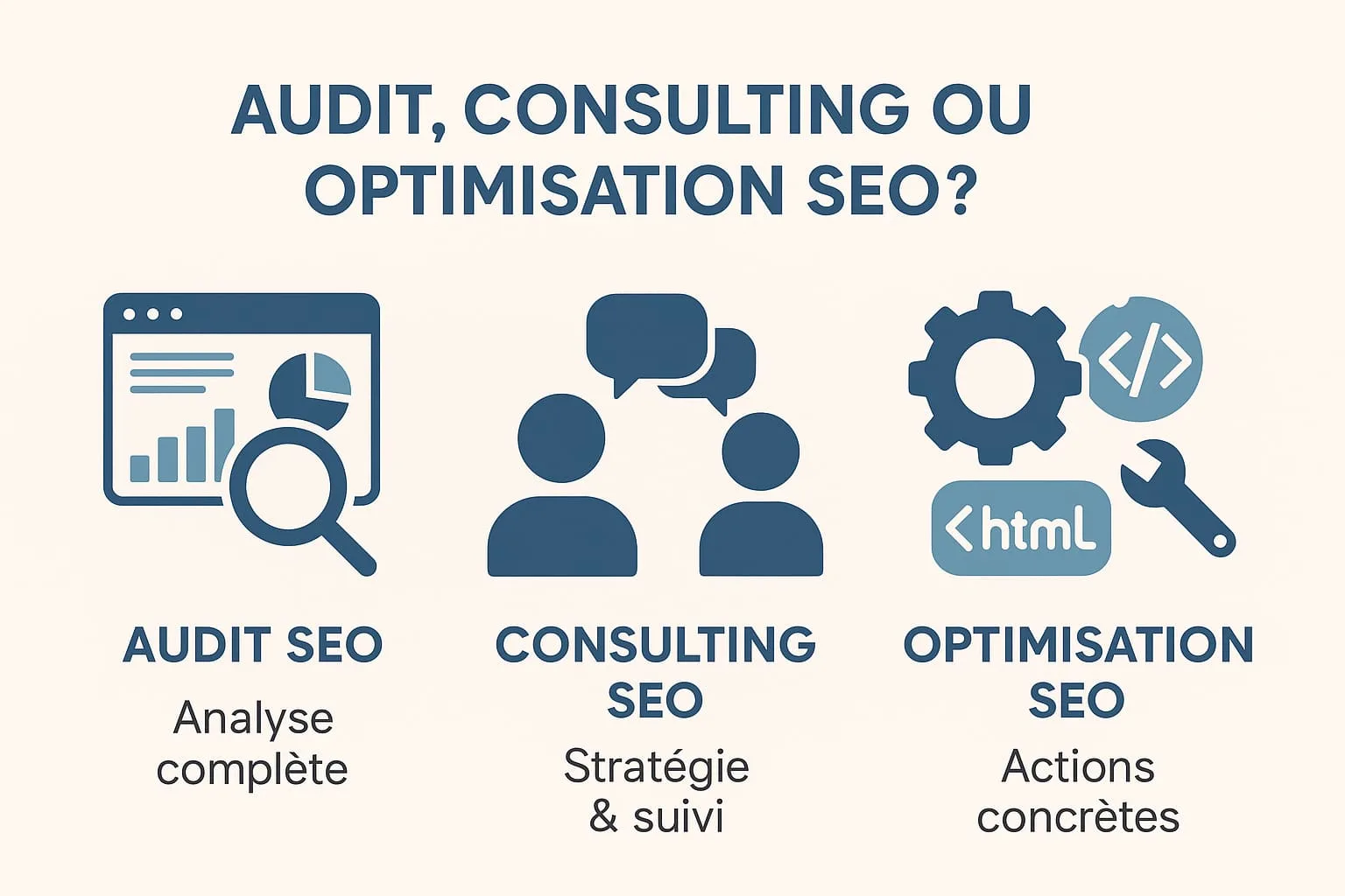 audit consulting ou optimisations directes WP