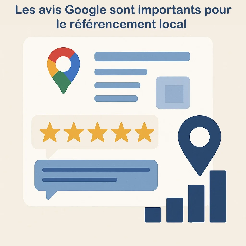 Importance des avis Google pour le référencement local