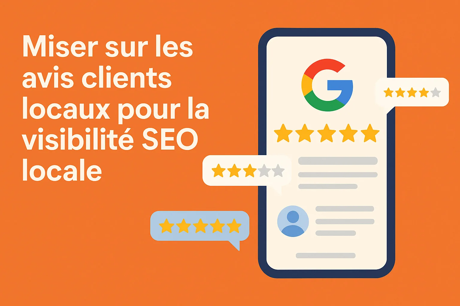 Avis clients locaux et visibilité en SEO local