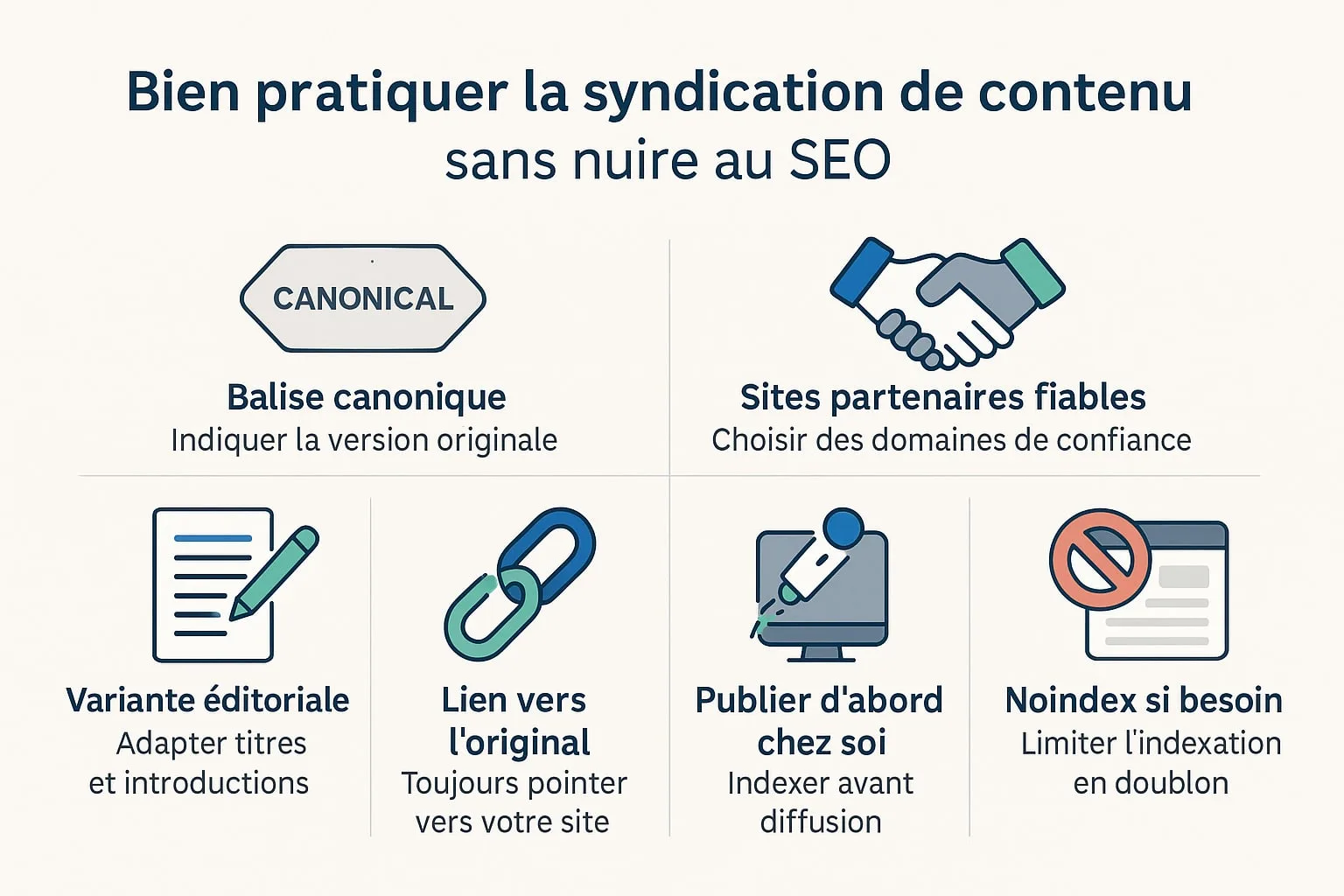 bonnes pratiques syndication SEO
