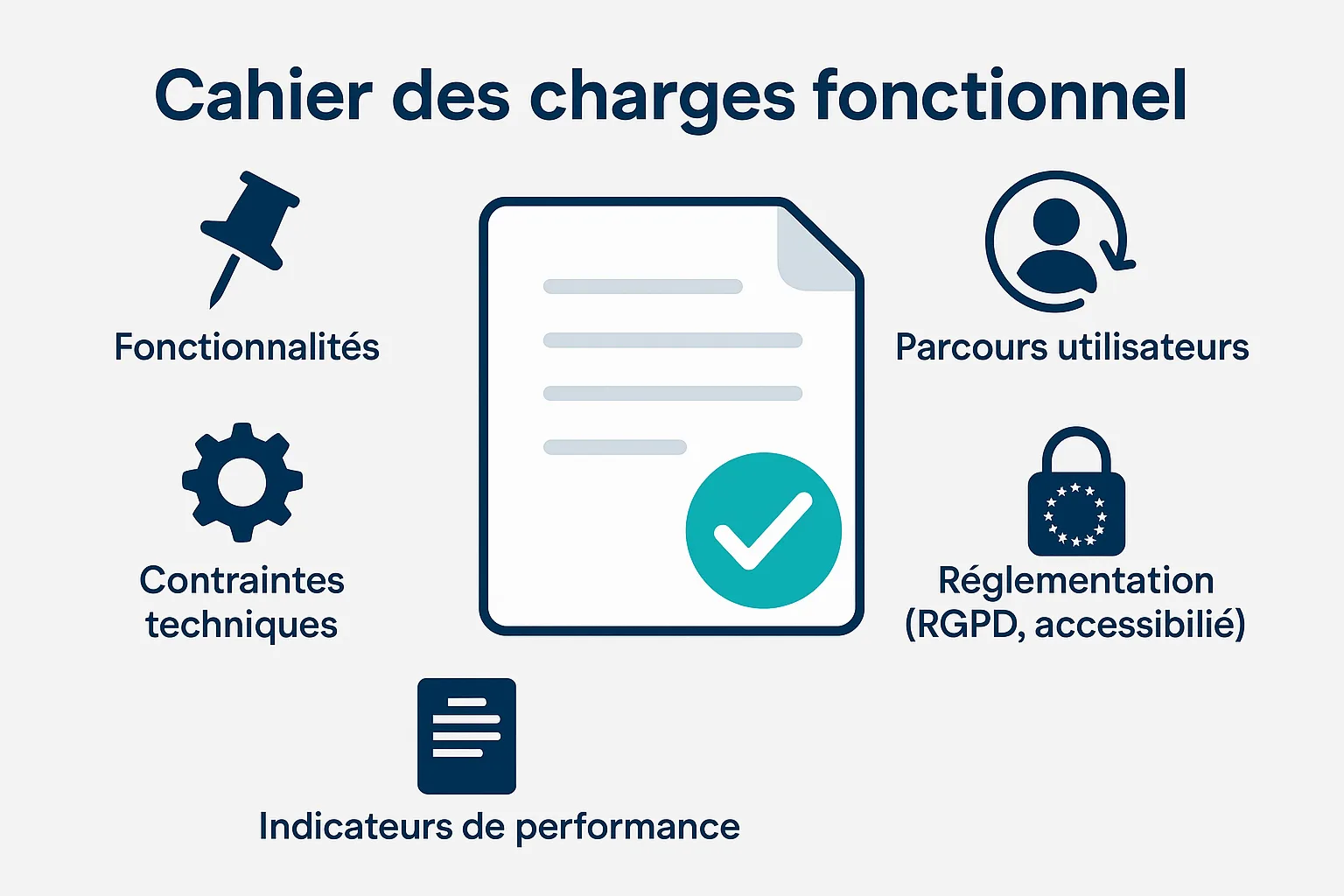 Rédaction du cahier des charges fonctionnel d'un projet digital