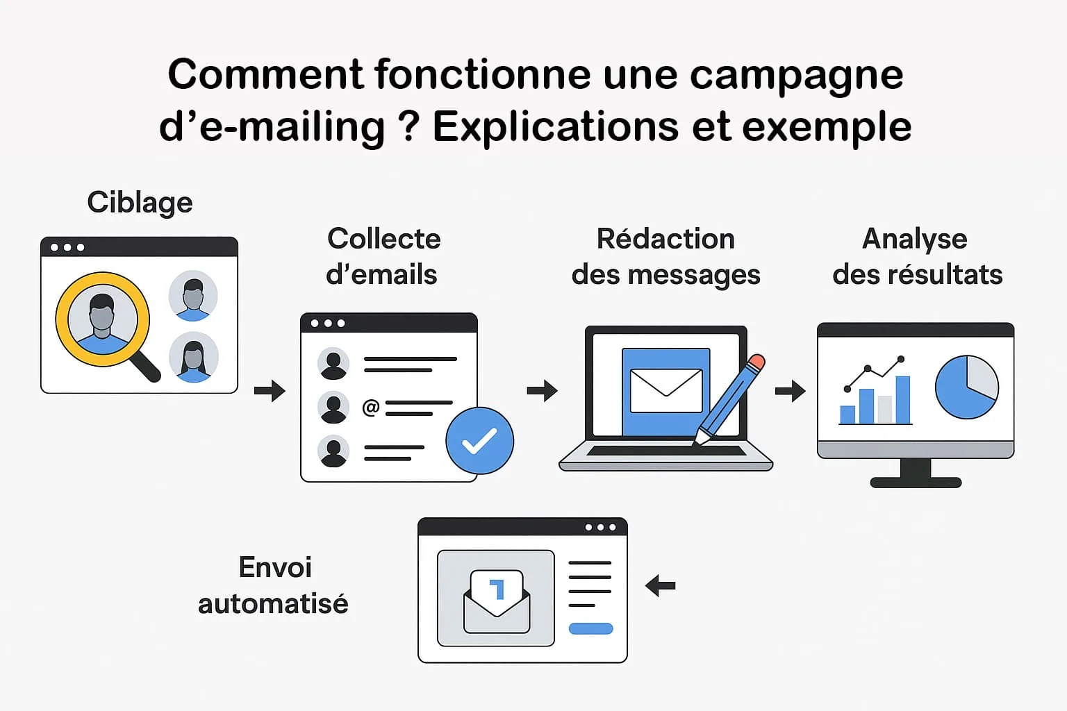 Fonctionnement d'une campagne de cold emailing