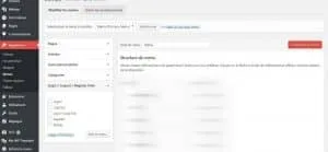 tableau de bord login Logout register wordpress