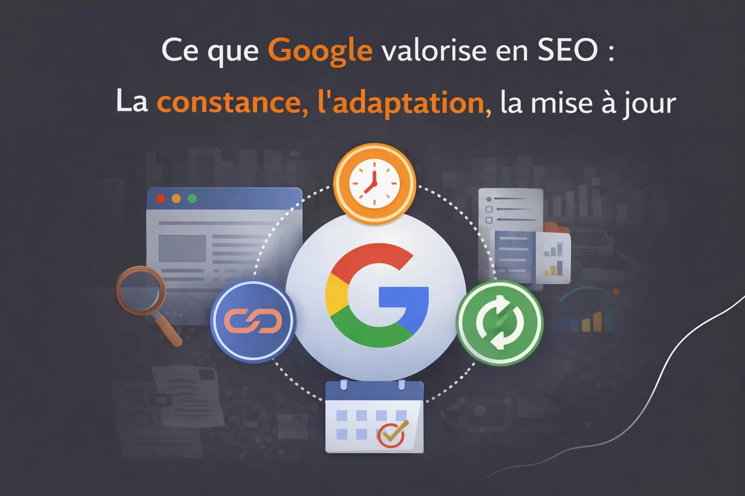 ce que valorise google en SEO