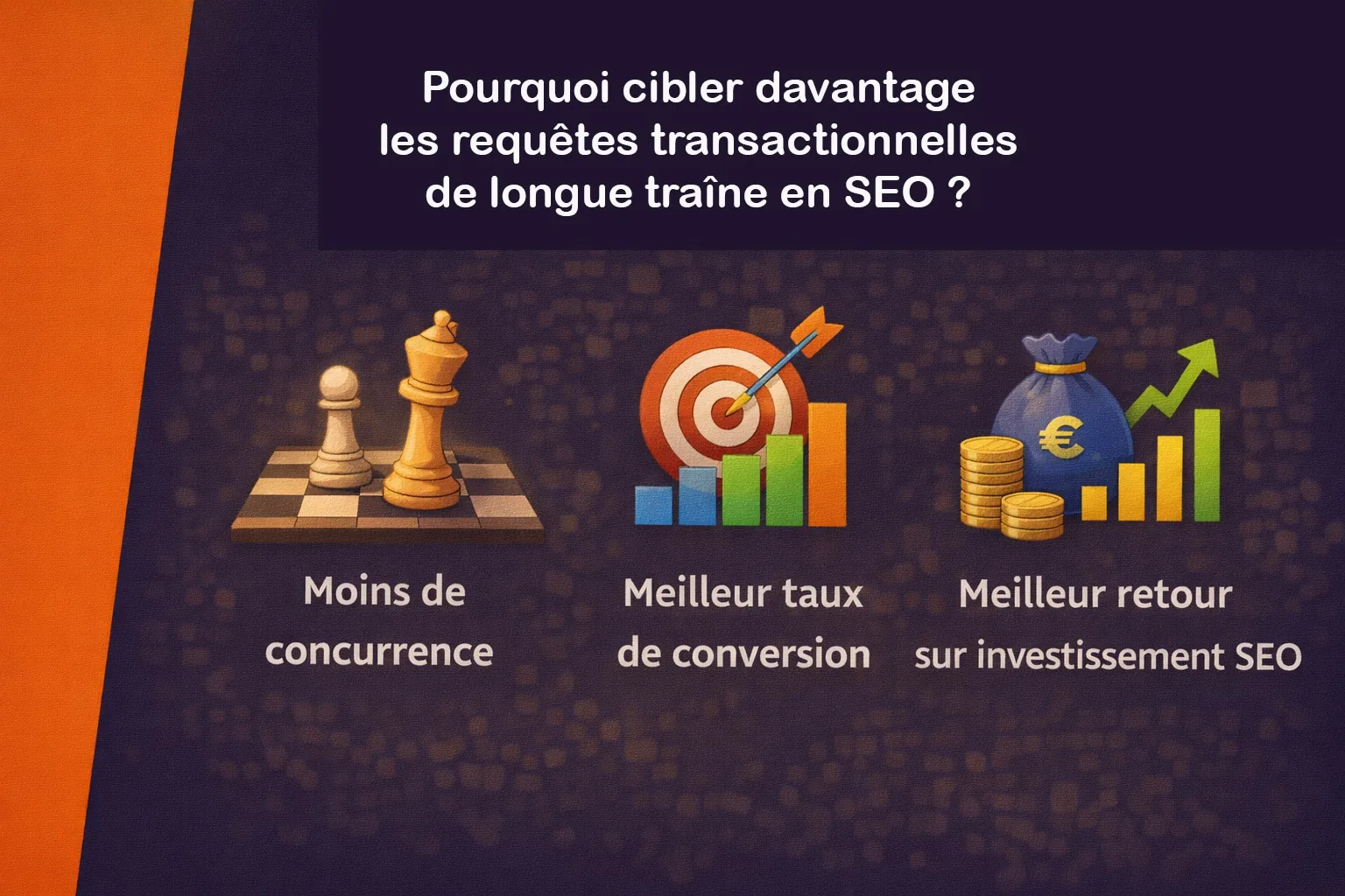 cibler davantage requetes transactionnelles longue traine seo