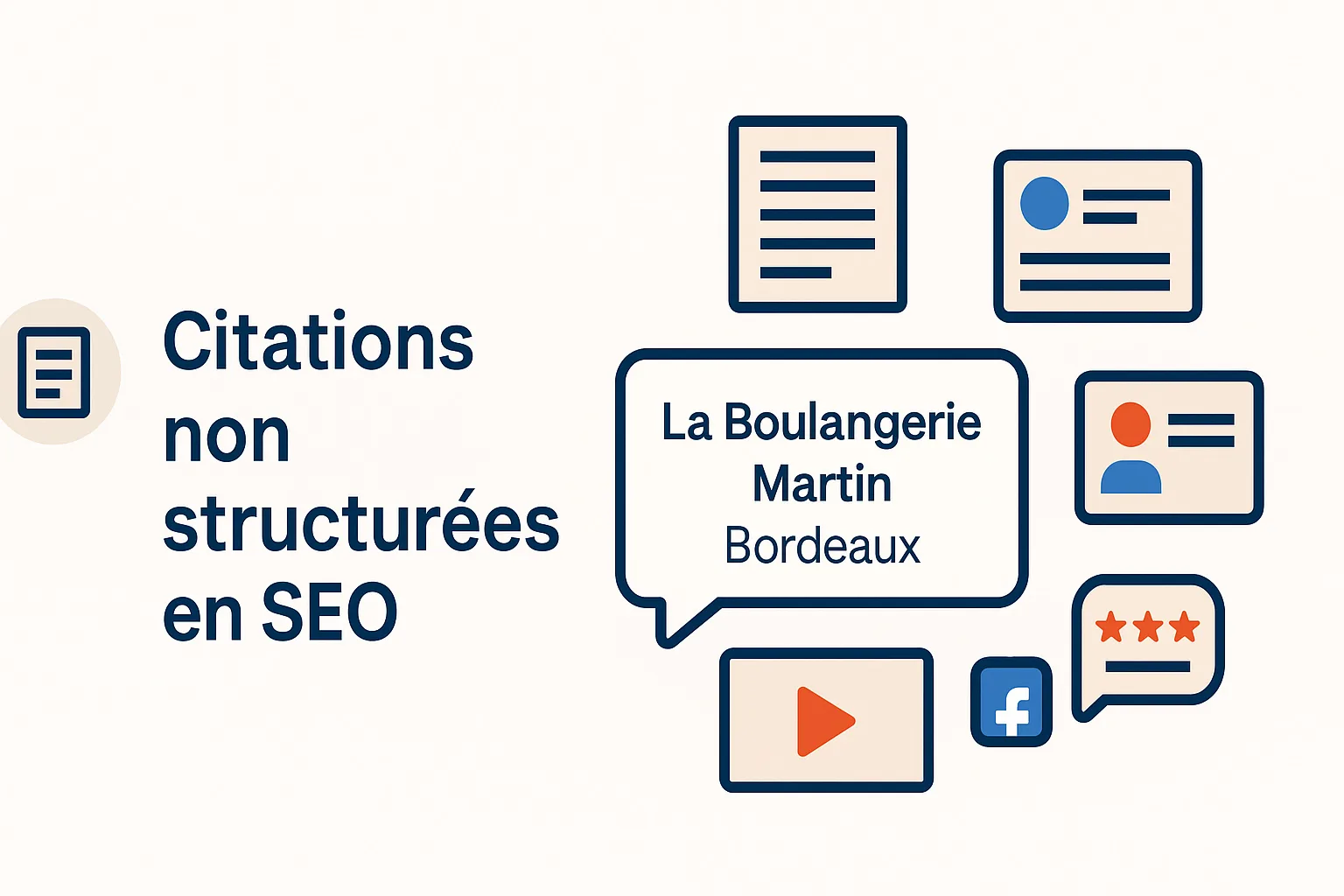 citation non structurée en SEO