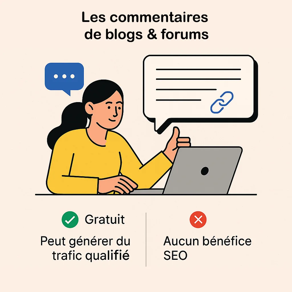 commentaires de blog et forum
