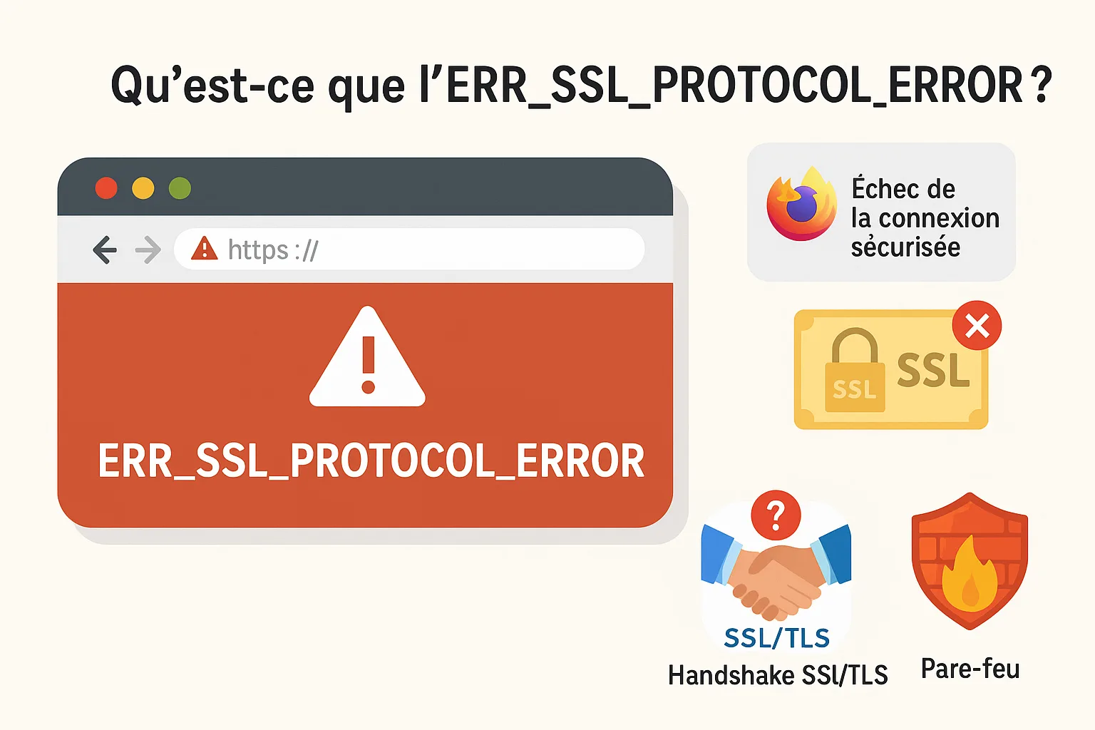 Comprendre l'erreur ERR_SSL_PROTOCOL_ERROR
