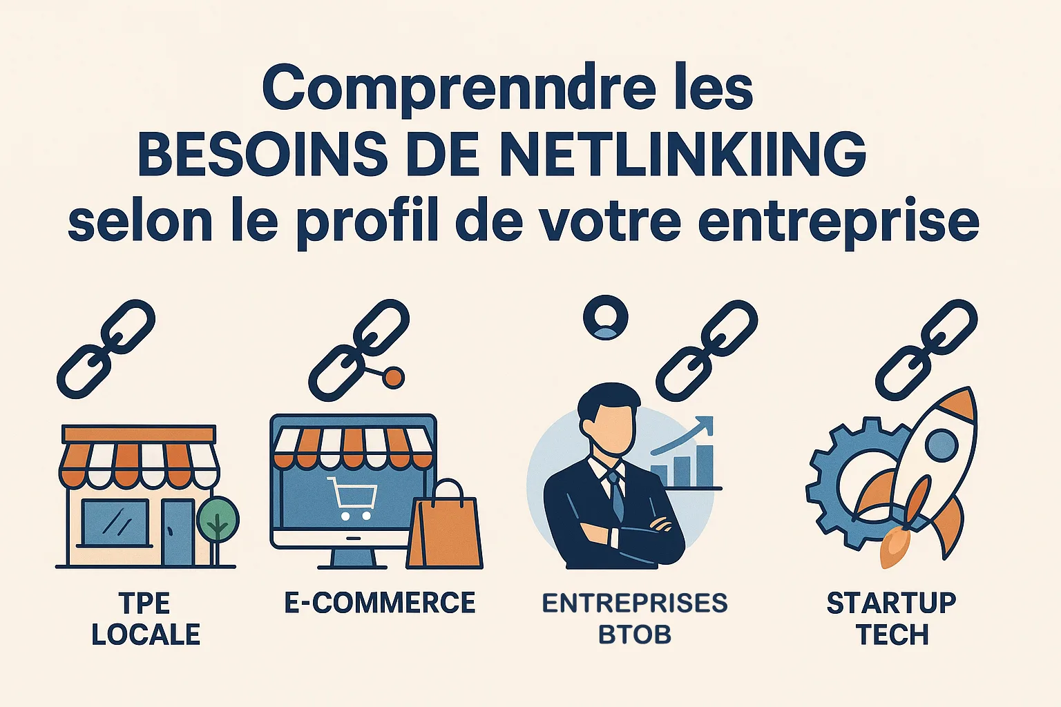 Besoins de netlinking selon le profil de l'entreprise