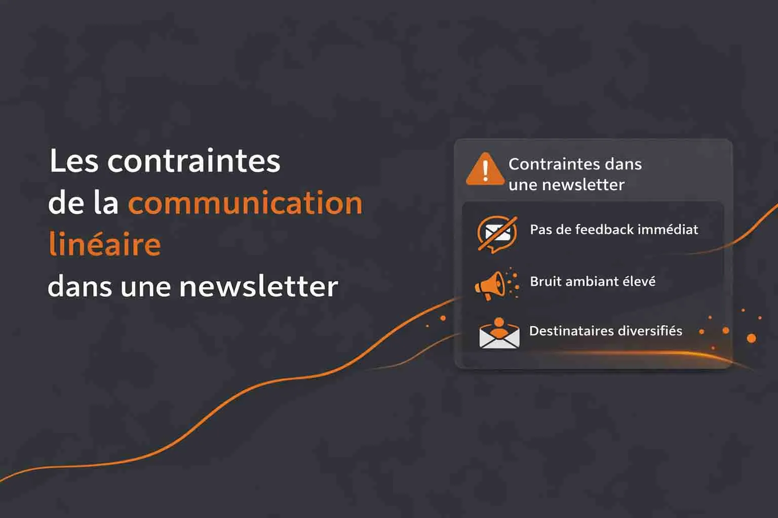 contrainte communication lineaire newsletter