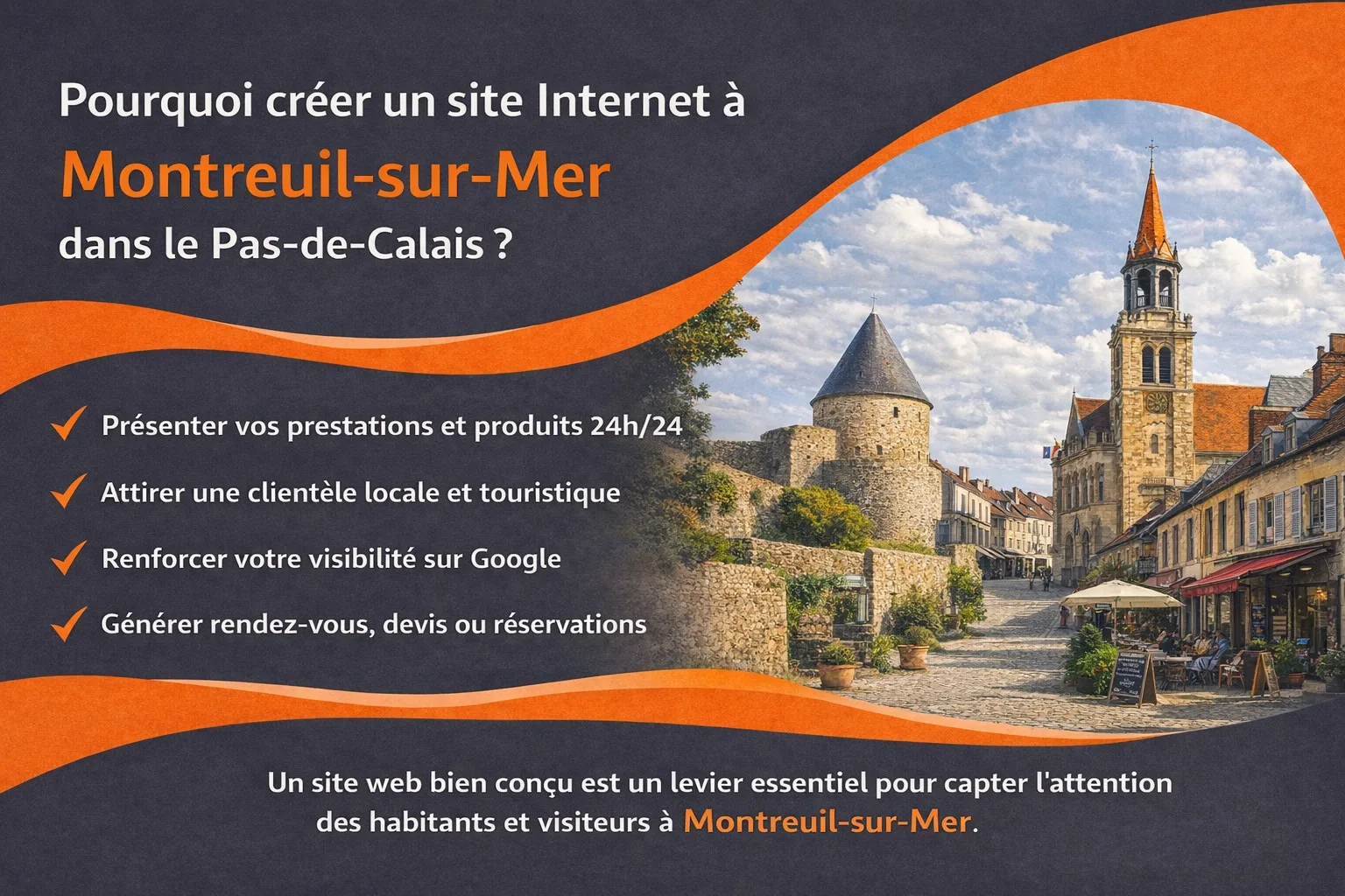 Création de site Internet à Montreuil-sur-Mer